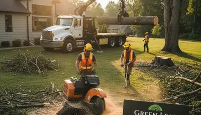 Professional stump grinding and removal service in Charleston, SC by Chop Chop Tree experts