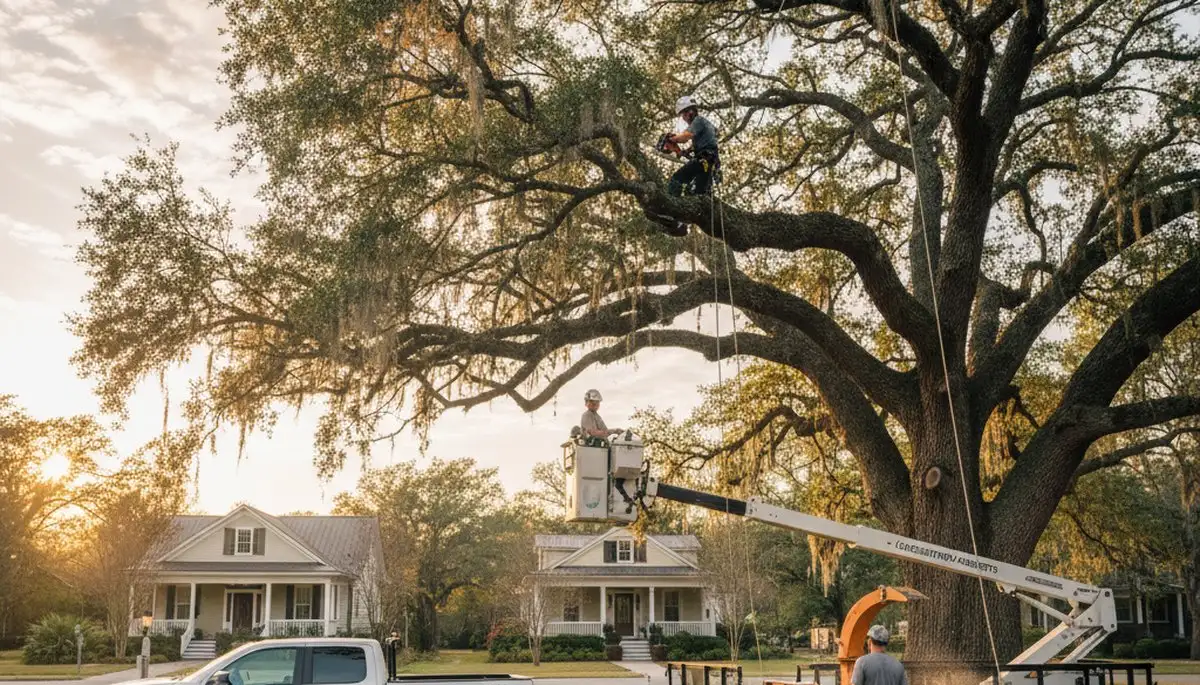 Professional tree removal service in Charleston SC by certified arborists