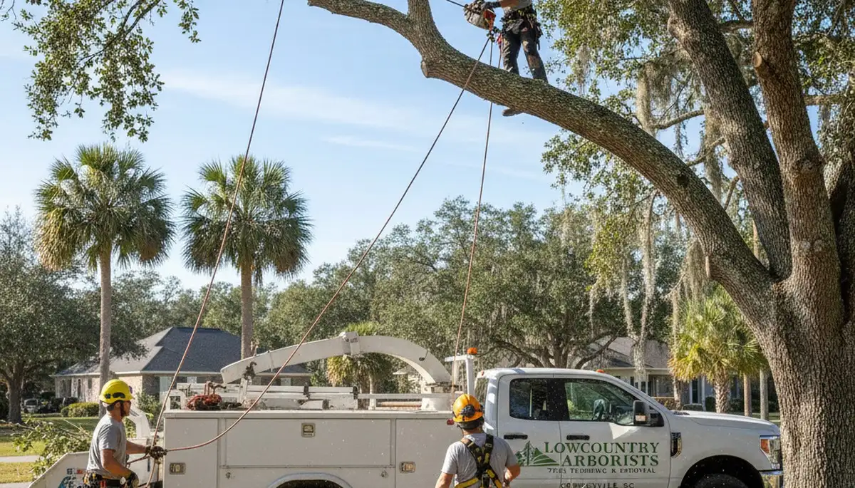 Professional tree removal service in Charleston SC by certified arborists
