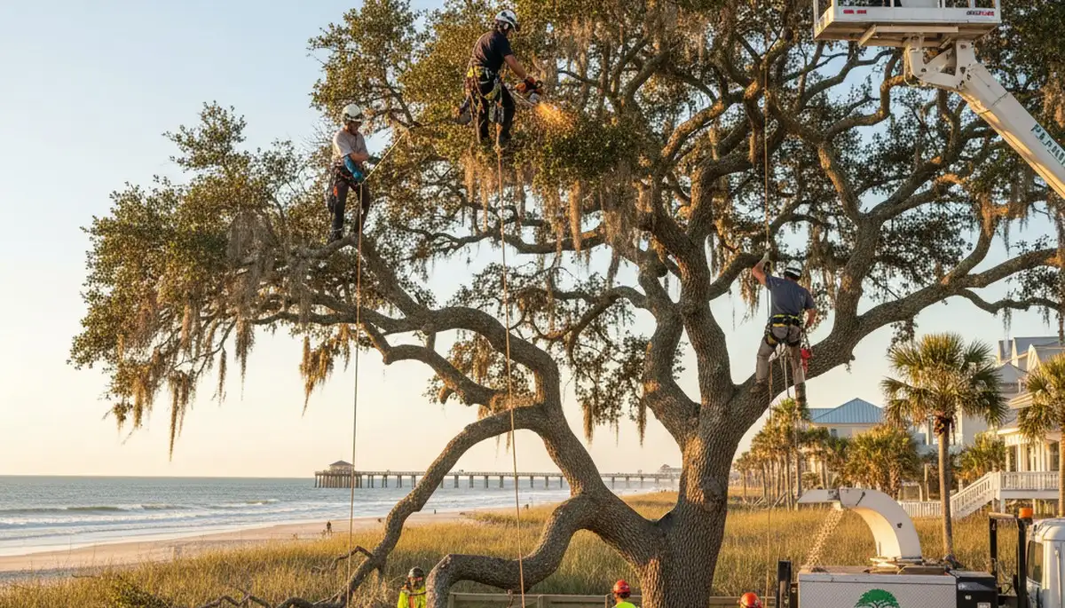 Professional tree removal service in Charleston SC by certified arborists