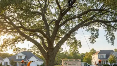 Professional tree removal service in Charleston SC by licensed arborists