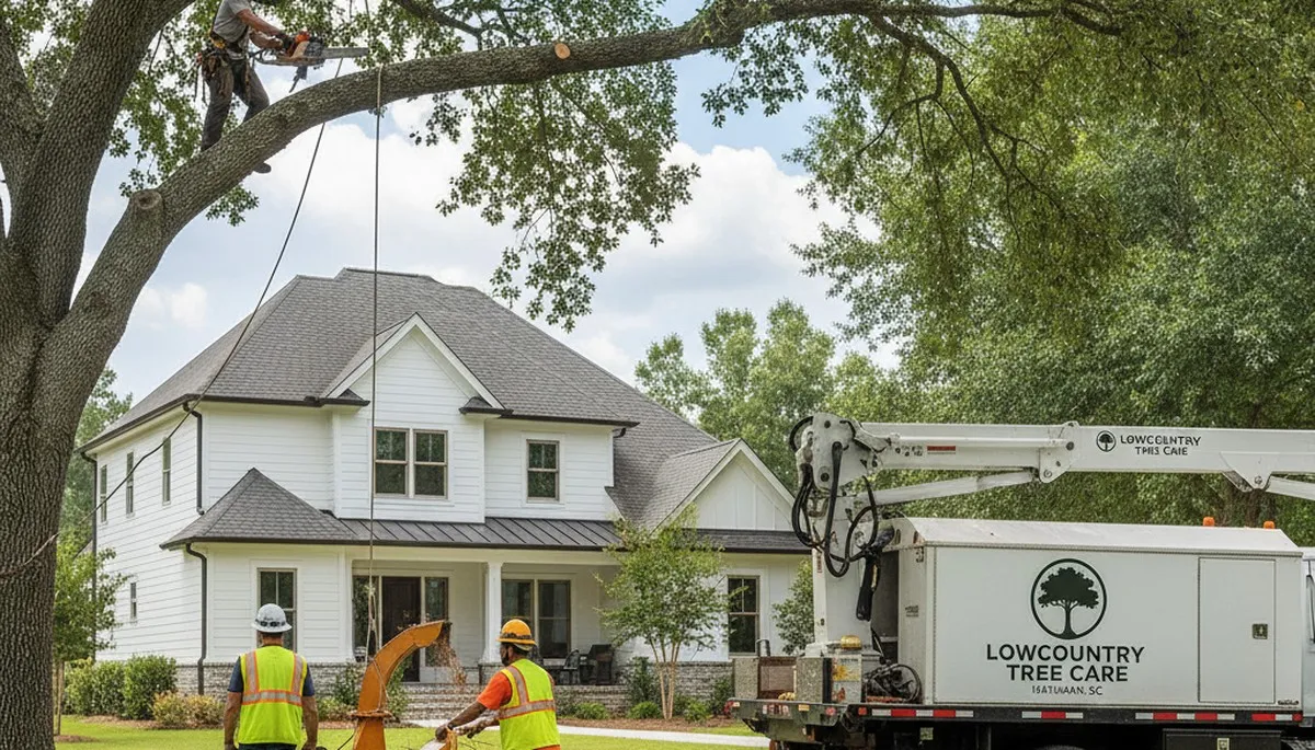 Professional tree removal service in Charleston SC by certified arborists