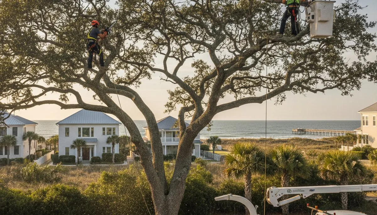 Professional tree removal service in Charleston SC by certified arborists