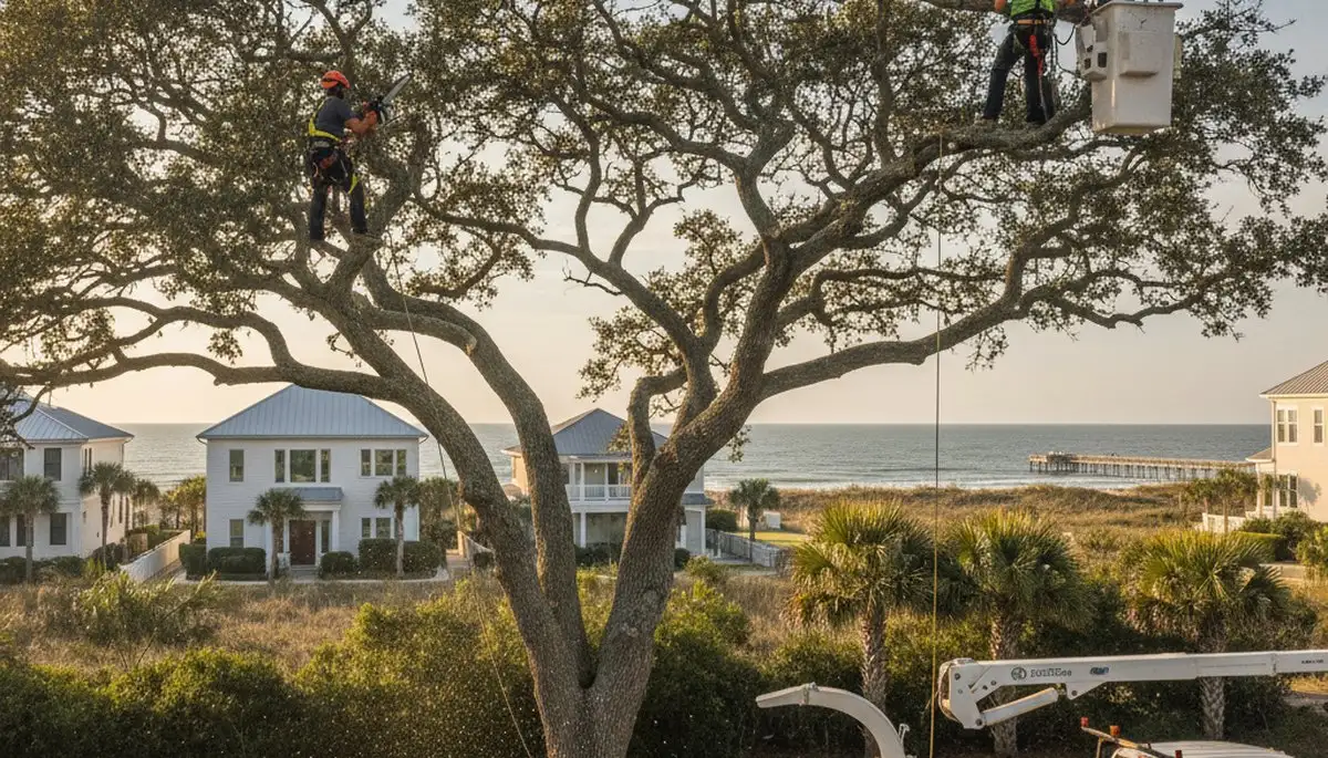 Professional tree removal service in Charleston SC by certified arborists