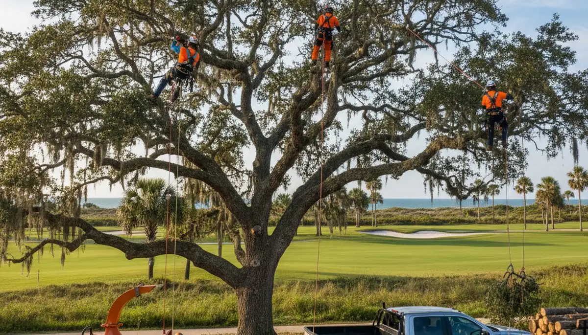 Professional tree removal service in Charleston SC by certified arborists