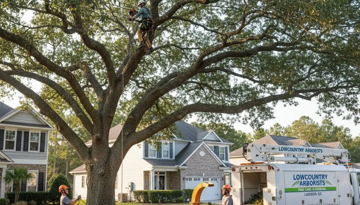 Professional tree removal service in Charleston SC by certified arborists