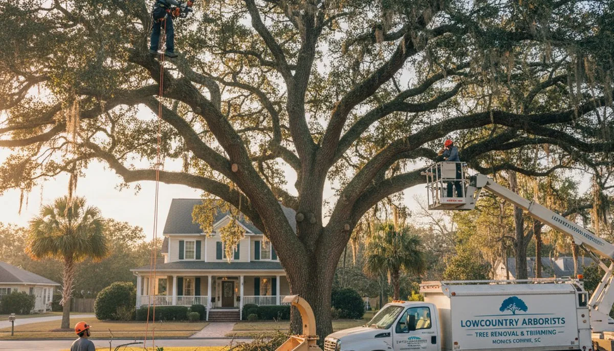 Professional tree removal service in Charleston SC by certified arborists