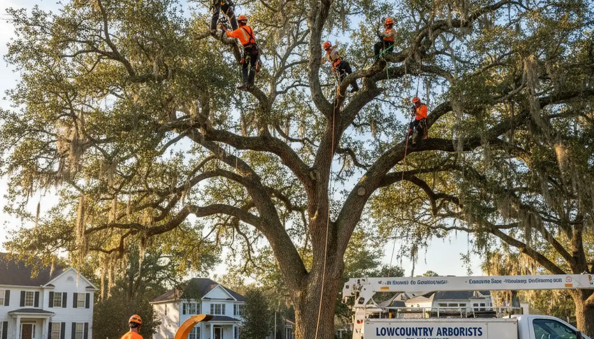 Professional tree removal service in Charleston SC by certified arborists at treeservicecharlestonsc.com