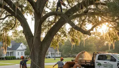 Professional tree removal service in Charleston SC by certified arborists