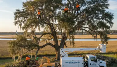 Professional tree removal service in Charleston SC by certified arborists